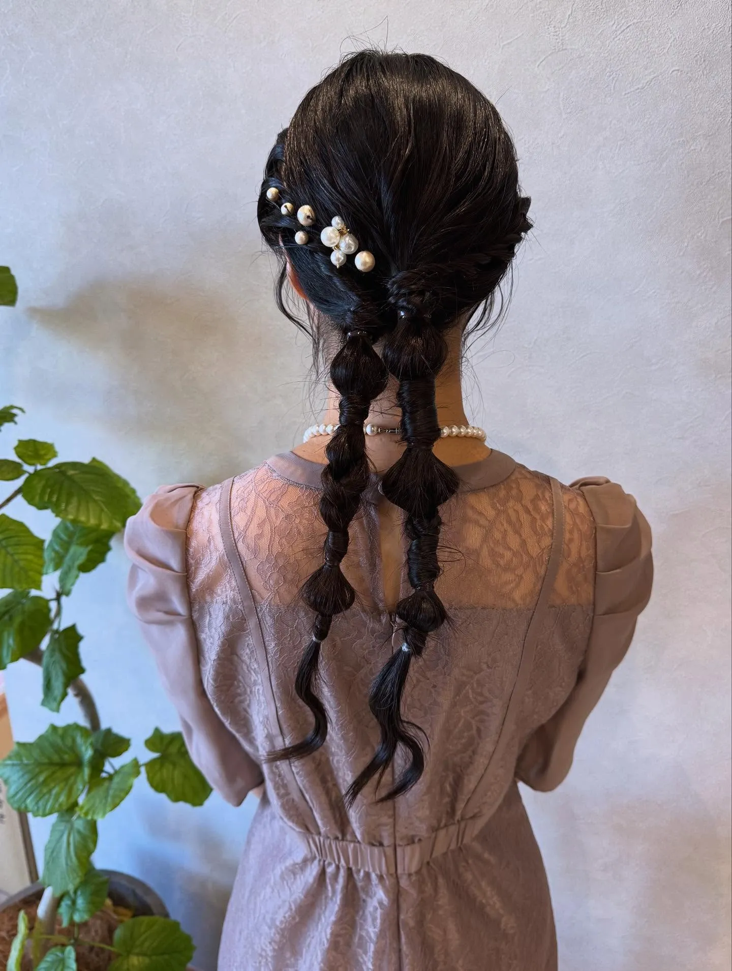 結婚式参列ヘア