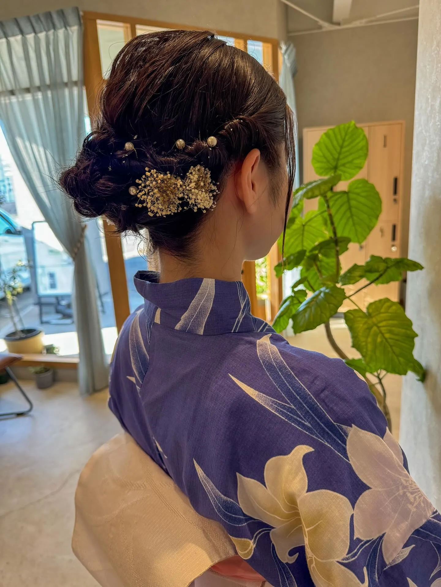 浴衣のヘアセット👘
