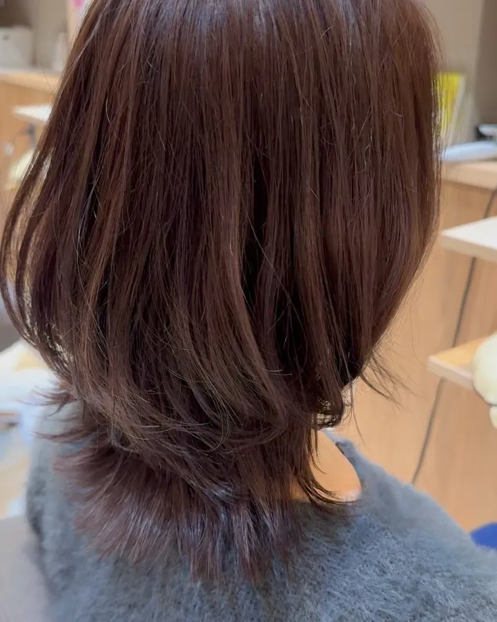 ウルフカットも人気です💇‍♀️